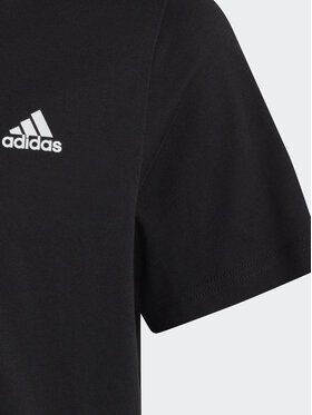 Adidas Majica Essentials Small Logo Cotton T-Shirt HR6397 Črna Regular Fit