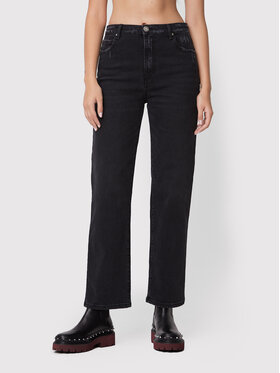 PINKO Pinko Teksad Sveva 1J1129 A09G Must Straight Fit