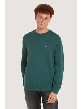 Tommy Jeans Tommy Jeans Sweter ESSNTLS C-N Zielony To Fit