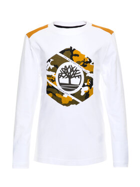 Timberland Timberland Bluzka T25S47 Biały Regular Fit