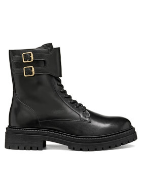 Geox Geox Šnurovacia obuv D Iridea D66HRE 00043 C9999 Čierna