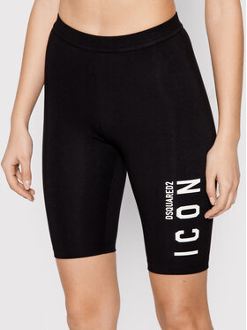Dsquared2 Underwear Dsquared2 Underwear Športne kratke hlače Be Icon D8N623850 Črna Slim Fit