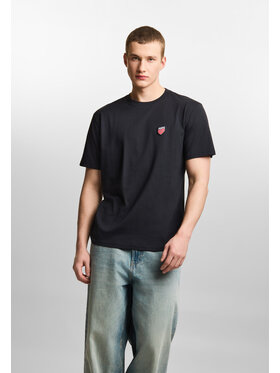 PROSTO. PROSTO. T-Shirt Shield Small KL261MTEE1071 Czarny Regular Fit