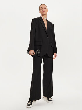 Weekend Max Mara Weekend Max Mara Піджак Bravo 2425046071 Чорний Oversize