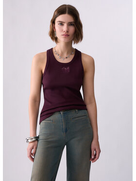 Liu Jo Liu Jo Top WF6376J4822X0786 Fioletowy Regular Fit