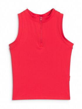 4F 4F Tank top INFLUENCER Czerwony Slim Fit