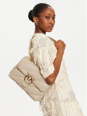 PINKO Pinko Borsetta Love Puff Classic Cl . AI 24-25 PLTT 100038 A0F2 Beige