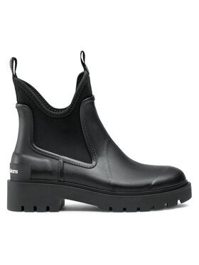 Calvin Klein Jeans Calvin Klein Jeans Cizme de cauciuc Mid Rainboot Chelsea YW0YW01034 Negru