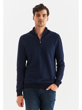 Pako Lorente Pako Lorente Sweter P22WF-2X-018 Granatowy Classic Fit