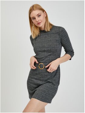 Orsay Orsay Sukienka 413032601000__S Szary Regular Fit
