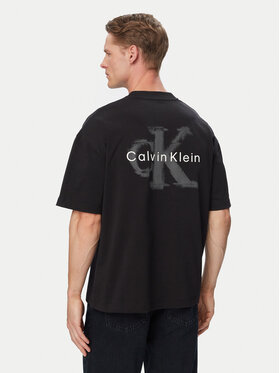 Calvin Klein Jeans Calvin Klein Jeans T-Shirt LV04RAB806 Czarny Oversize