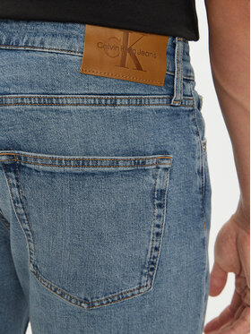 Calvin Klein Jeans Jeans Hlače J30J325998 Modra Tapered Fit