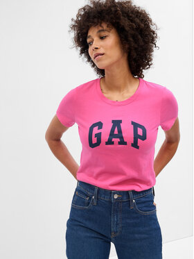 Gap Gap T-shirt 268820-89 Ružičasta Regular Fit