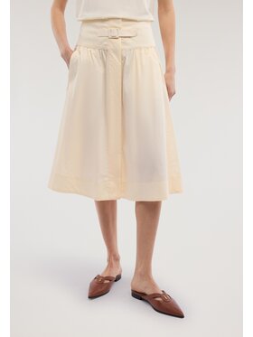 Trussardi Trussardi Gonna midi 1186A000667N011 Crema Regular Fit