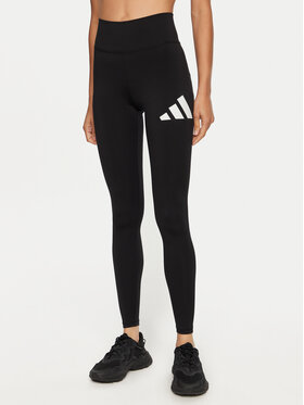 adidas adidas Leggings Train Essentials Big Logo JG3941 Nero Slim Fit