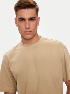 Hugo T-shirt Dapolino 50488330 Bež Relaxed Fit