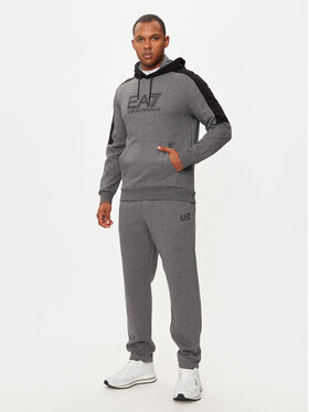 EA7 Emporio Armani EA7 Emporio Armani Анцуг 6DPV65 PJVTZ Сив Regular Fit