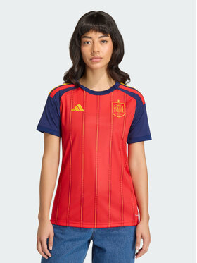 adidas adidas Koszulka techniczna Spain 26 Home Jersey Czerwony Regular Fit