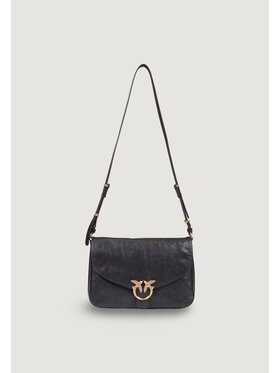 PINKO PINKO Torebka LOVE SATCHEL CLASSIC CLOUD LEA Brązowy