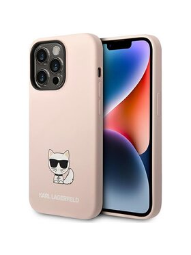 KARL LAGERFELD KARL LAGERFELD Etui na telefon Silicone Choupette Body Różowy