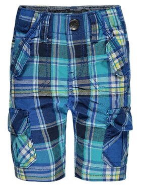 Kanz Kanz Szorty materiałowe 1713475-0002 Niebieski Basic Fit