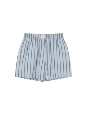 Noo.ma Noo.ma Szorty piżamowe Tala Pyjama Shorts Niebieski jasny Regular Fit