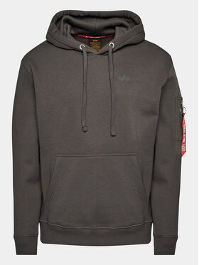 Alpha Industries Alpha Industries Mikina Air Force 138337 Šedá Regular Fit