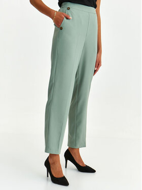 Top Secret Top Secret Spodnie materiałowe SSP4246ZI Zielony Regular Fit