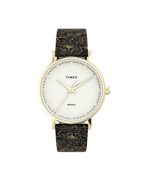 Timex Timex Ceas Fairfield Floral TW2U40700 Negru