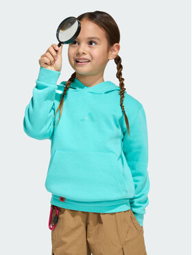 adidas adidas Bluza techniczna Minecraft Turkusowy Regular Fit