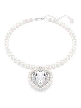 Swarovski Swarovski Naszyjnik Kolia Capsule Ariana Grande 5720858 Srebrny