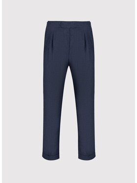 Pako Lorente Pako Lorente Spodnie materiałowe P26SF-WX-004 Granatowy Regular Fit