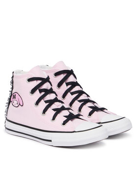 Converse Converse Кеди Chuck Taylor All Star Hi X My Melody Kuromi A21838C Світло-рожевий