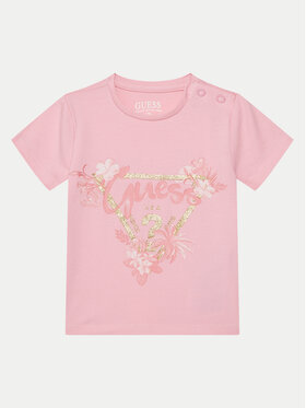 Guess Guess Tricou A5GI03K6YW4 Roz Regular Fit