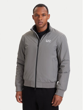 EA7 Emporio Armani EA7 Emporio Armani Куртка бомбер 8NPB20 PNFZZ U8085 Сірий Regular Fit