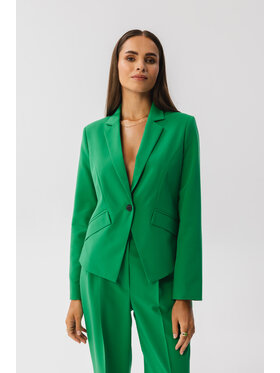 Stylove Stylove Marynarka S353 Zielony Modern Fit