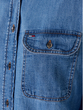 Tommy Jeans Τζιν πουκάμισο Tommy Jeans - 4