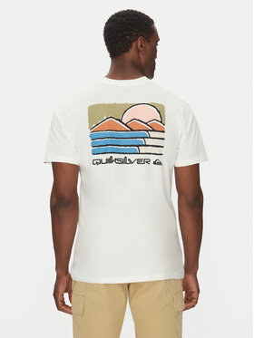 Quiksilver Quiksilver Marškinėliai EQYZT08038 Écru Regular Fit