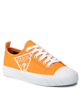 Guess Guess Sneakers aus Stoff Kerrie4 FL5KR4 FAB12 Orange