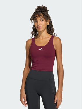 adidas adidas Koszulka techniczna 158405 Czerwony Fitted Fit