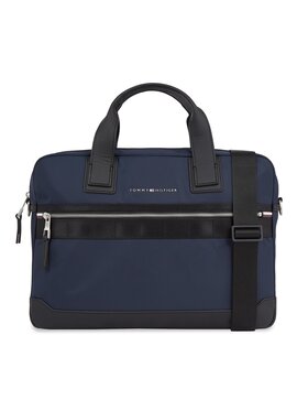 Tommy Hilfiger Tommy Hilfiger Τσάντα για laptop Th Elevated Nylon Computer Bag AM0AM11574 Σκούρο μπλε