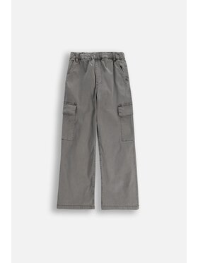 Coccodrillo Coccodrillo Kalhoty z materiálu ZC5119101RGJ-019 Šedá Regular Fit
