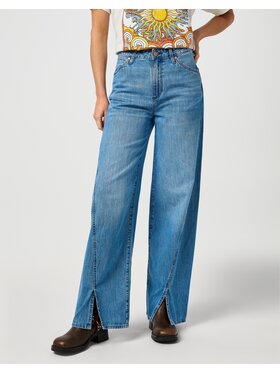 Wrangler Wrangler Jeansy Spat Loose Niebieski Loose Fit