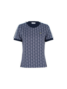 Lacoste Lacoste T-särk TF3244 Tumesinine Slim Fit