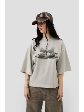 2005 2005 T-Shirt Mirage Szary jasny Oversize