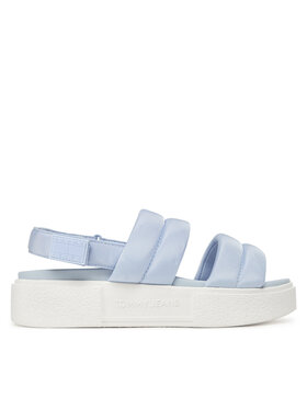 Tommy Jeans Tommy Jeans Basutės Tjw Flatform Sandal EN0EN02802 Žydra