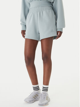 adidas adidas Szorty sportowe Soft Lux KA6996 Zielony Loose Fit