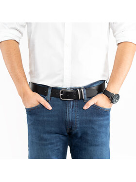 Tom Tailor Tom Tailor Pasek Męski TOM TAILOR Czarny