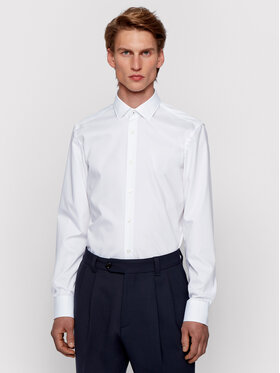 BOSS Boss Cămașă Jesse 50451092 Alb Slim Fit