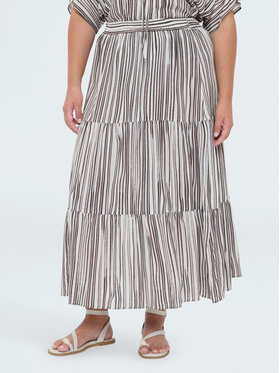Fiorella Rubino Fiorella Rubino Spódnica maxi 1015L000545N0S1 Brązowy A-Line Fit